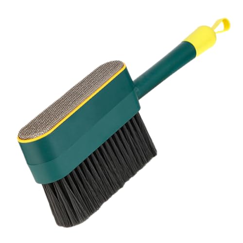 Happyyami Portable Cleaning Broom with Comfortable Handle for Easy Hair Removal Multi Functional Household Bench Brush for Dust and Static for Tables Beds and Appliances