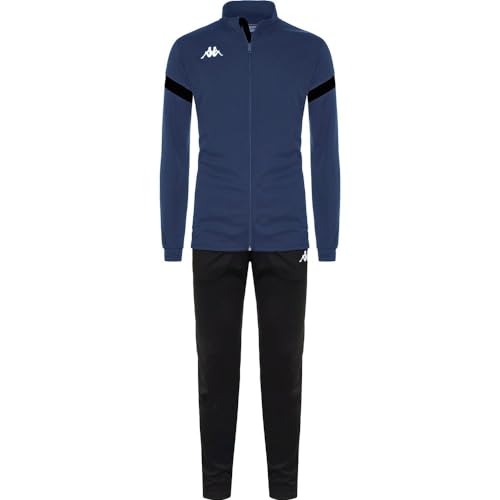 Kappa Unisex-Erwachsene Dalcito Trainingsanzug, Blue Nautic/Black, L