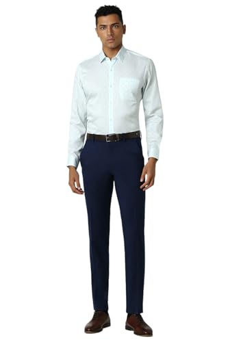 Image of Peter England Men's Cotton Print Slim Fit Shirt