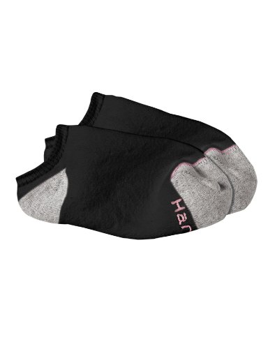 Hanes Women's Athletic No-Show Socks Shoe Sizes 8-1244; 6-Pack