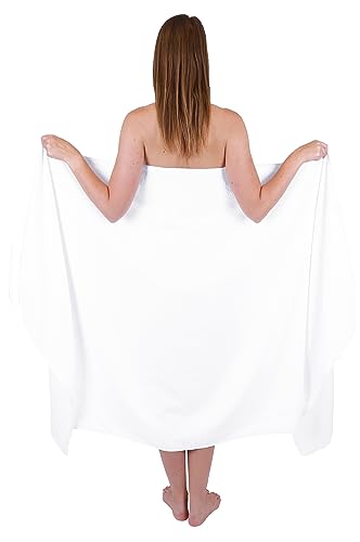 Betz Toalla de baño Sauna XXL Dresden 100% algodón Diferentes tamaños Blanco Tamaño 100 cm x 200 cm