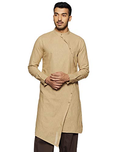 Image of THE INDIAN GARAGE CO Men's Cotton Slim Fit Kurta