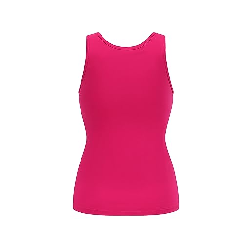 Image of Womens Modal Built-in Bra Padded Camisole Yoga Tanks Tops