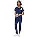 Hanes Women's Scrub Top, Comfort Fit 1-Pocket Healthcare Top for Women, Moisture-Wicking Medical Scrubs