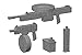 Kotobukiya Modeling Support Goods: Weapon Unit 40 Multicaliber Model Kit Accessory