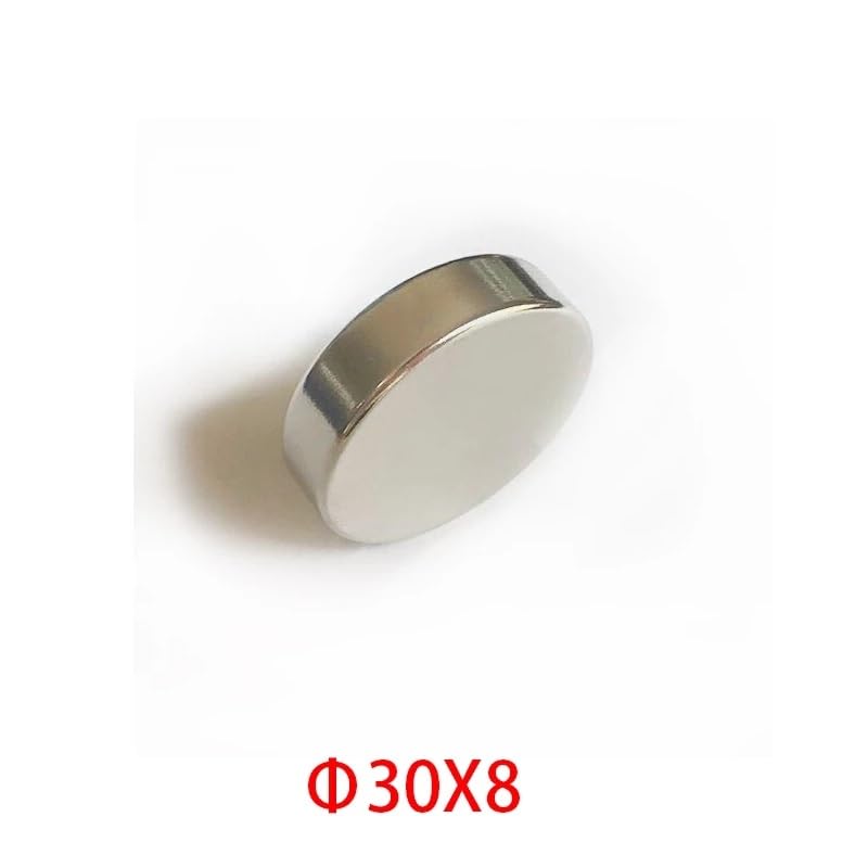 Super High-Performance Neodymium Iron Boron Small Round Disc Permanent(30X8(5PC))