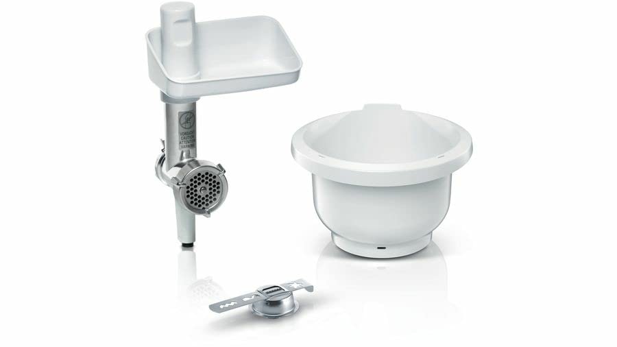 Spuitgebakopzetstuk voor Bosch MUM4/MUM5, 304 roestvrij staal spuitgebakopzetstuk accessoires, voor vleesmolen, keukenmachine, onderhoudsarm, 5