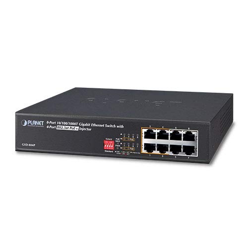 【20%値下げ】PLANET プラネット GSD-804P スイッチングハブ Amazon.co.jp: 【国内正規品】PLANET GSD-804P 4ポート802.3at PoE +