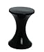 Branex Design 1006 - Taburete de Bar de Estilo Pop (45 cm), Color Negro