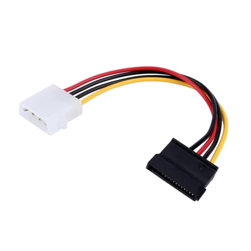 Cable adaptador 4 Pin IDE macho a 15 Pin SATA miniatura 4