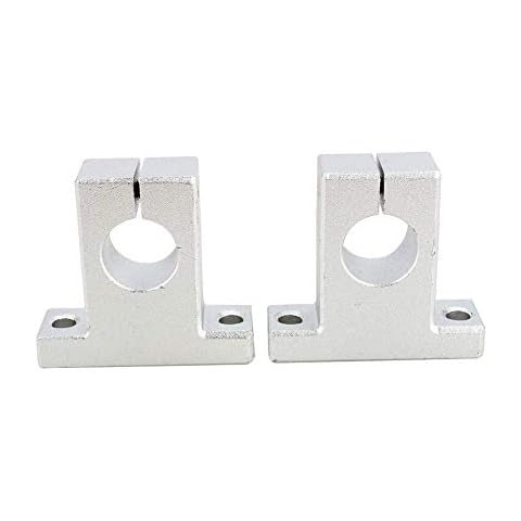 Optical Axle Bracket -2pcs SK16 Linear Rail Shaft Support Bracket Vertical Optical Holder Cover