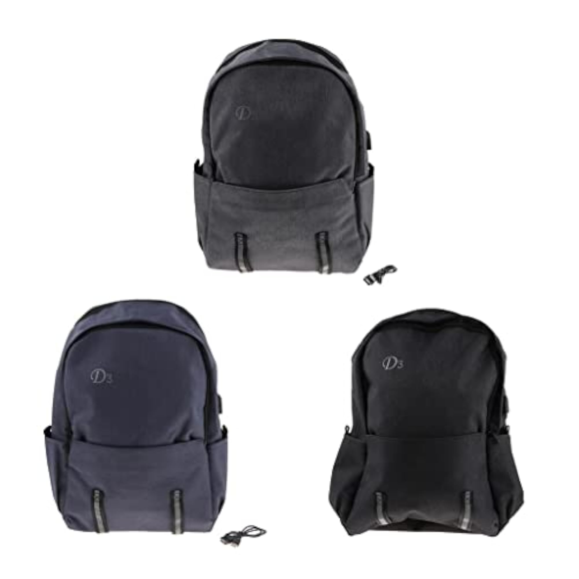 Business Laptop Backpack, Casual Men Rucksack, Blue