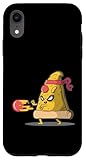 Divertimento per videogiochi con pizza per