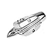 HDBUBALUS Chrome Rear Brake Master Cylinder Cover Fit for Harley FLHT FLHX FLHR 2008-2024