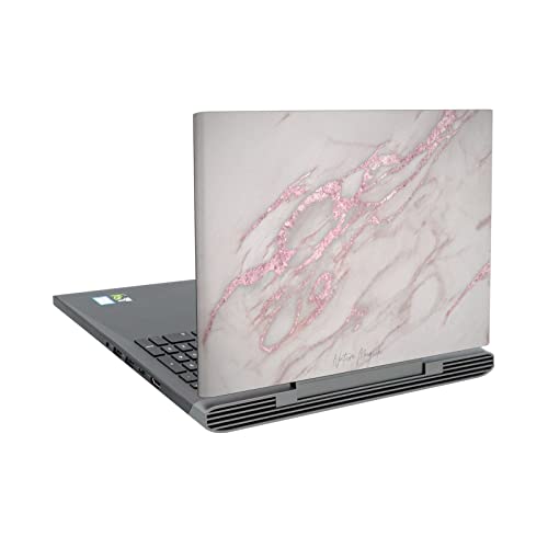 Skin Dell Inspiron 15 7000 vinyle autocollant marbre rose couverture PC portable P65F
