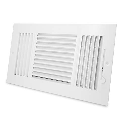 FanGoFast 3-Wege-Deckenventilator, 30,5 x 15,2 cm, mit manueller Einstellung, für Zuhause, Büro, Badezimmer, WC Cover
