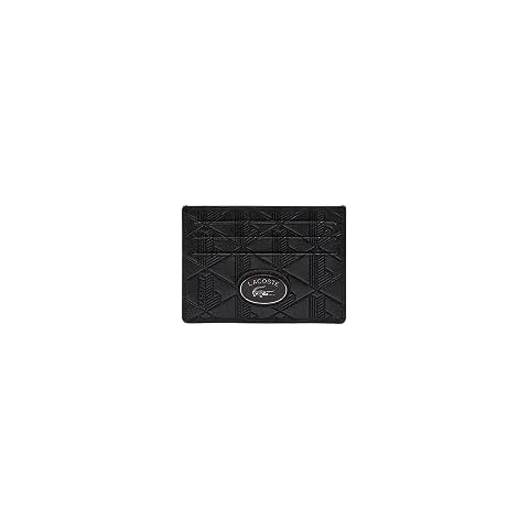 Lacoste Men's Nh4397mr Black Wallet Cover
