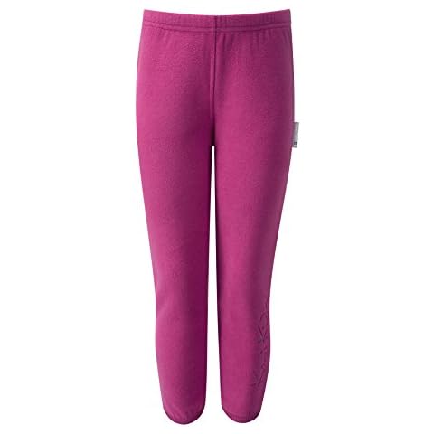 Kozi Kidz Girl's Micro Fleece Pull-Ons Trousers - Berry, 74 cm Cover