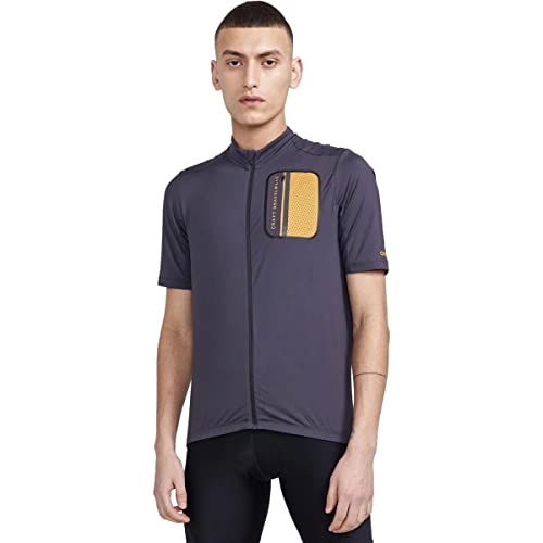 Amazon.com: Craft Adv Gravel Short-Sleeve Jersey - Men's Slate Amazon.com: Craft Adv Gravel Short-Sleeve Jersey - Men's Slate