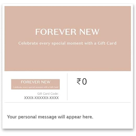 Forever New E-Gift Card Instant Delivery