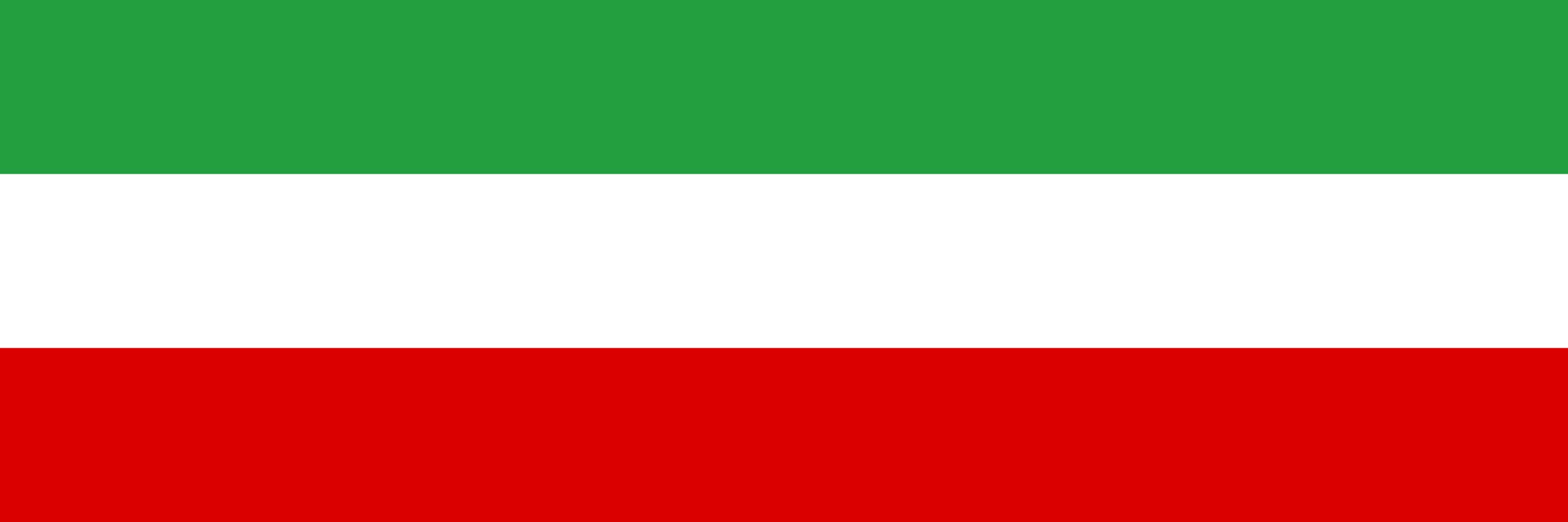 Drapeau Iran grand format XL aux finitions soignées et durables