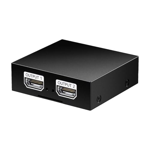Répartiteur HDMI 1 entrée 2 sorties avec câble extension