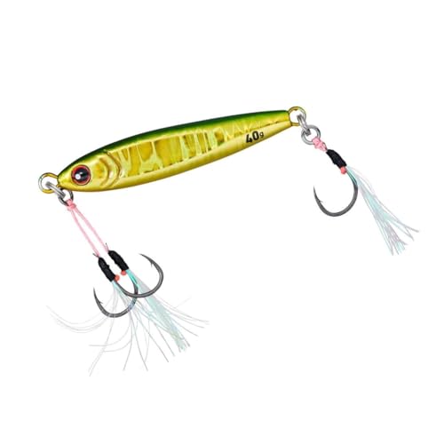 ダイワ ソルティガCVジグSLJ 60g MGグリーンゴールド