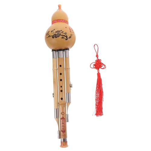 Hulusi chinois instrument de musique ethnique flûte de calebasse do