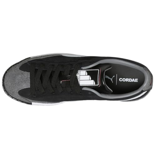 PUMA Mens Cordae X Suede Hi Level Lace Up Sneakers Shoes Casual - Black4