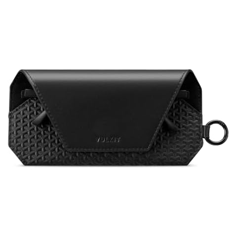 VULKIT Portable Leather Glasses Case for All Cover