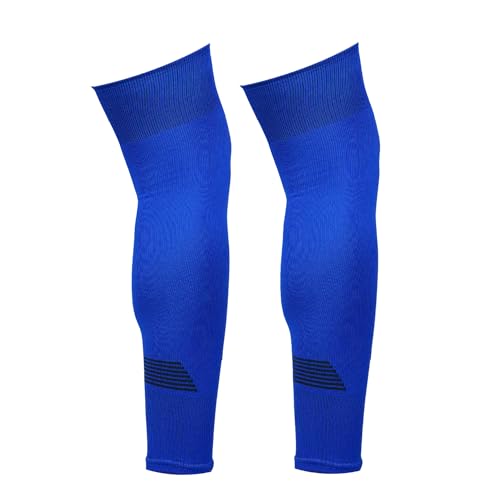 Image of CAPTAIN Nylon Streatchable UV Ray Protection Unisex Leg Sleeves Over The Knee Sports Sleeves