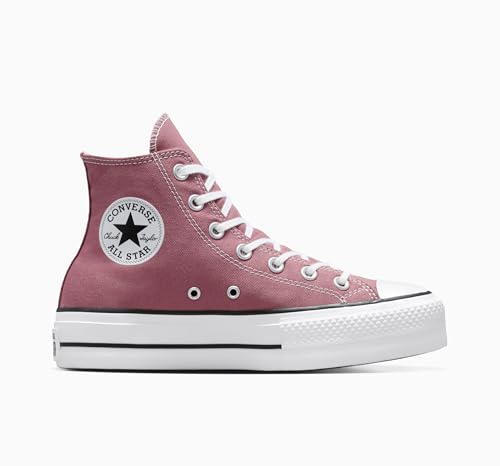 Converse Women's Chuck Taylor All Star High-Top Platform Sneaker, Light Saddle/Natural Ivory, 7.52