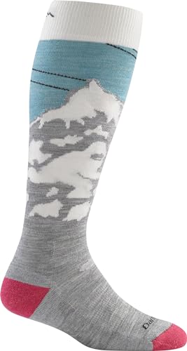 Darn Tough (Style 1827) Women's Yeti Snow Sock - Glacier, Medium