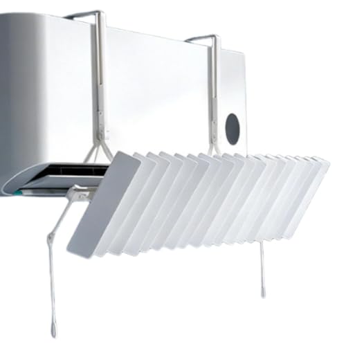 Deflector de aire acondicionado con diseño universal y panel de aislamiento térmico