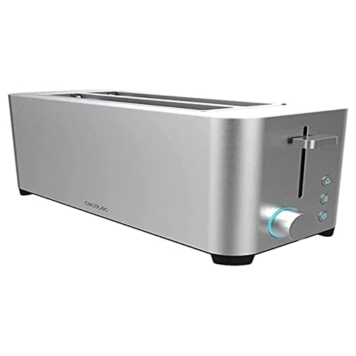 Cecotec Tostador 2 Ranuras LAGAS YUMMYTOAST Extra Double, Multicolor