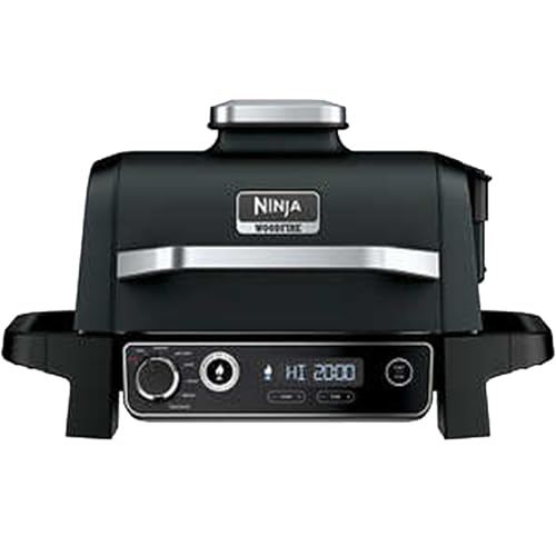 Ninja-OG705CO-Woodfire-Outdoor-Grill-and-Smoker-Black-Renewed Ninja OG705CO Woodfire Outdoor Grill and Smoker Black Renewed