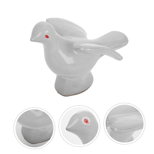 Figurine de pigeon résistante aux intempéries pour toit et extérieur - 8