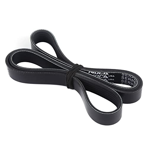 Image of MOCA 6PK1220 EPDM Serpentine Belt Compatible with 2008 2009 for Cadillac CTS 3.6L, 2002-2003 for Kia Sedona 3.5L, 2010-2017 for Toyota Corolla 1.8L, 2019-2020 for Toyota Corolla 1.8L