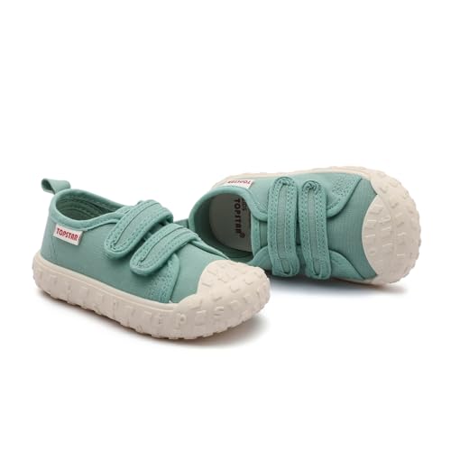 Toddler Canvas Shoes Baby Girls Boys Non-Slip Breathable Sneakers Lightweight Outside Walking Shoes 12 18 21 24 Months3