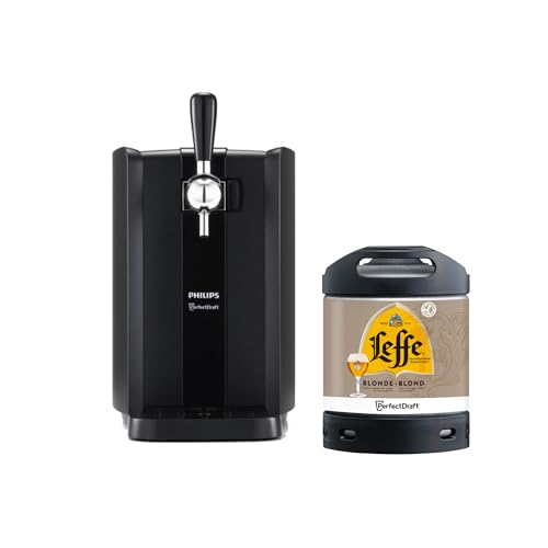 Philips PerfectDraft Beer Dispenser HD3761/60 with Leffe Blonde Keg