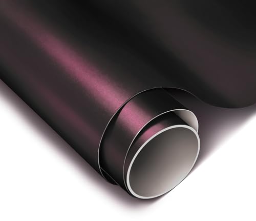 Image of ColorFusion PPF by VViViD, Matte Stealth Cosmic Purple Dry Apply PPF Vinyl Car Wrap Roll 20ft x 5ft