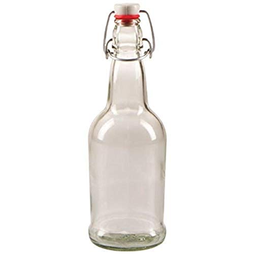 16 oz. EZ Cap Beer Bottle-CLEAR- 1 Bottle