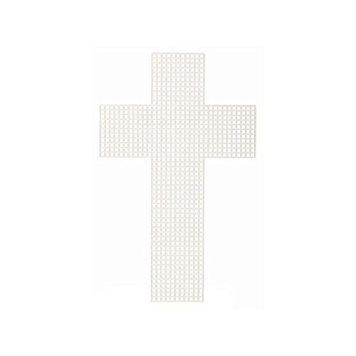 Cross-Shaped Plastic Canvas - 3 inches (10 Pieces/Pack)