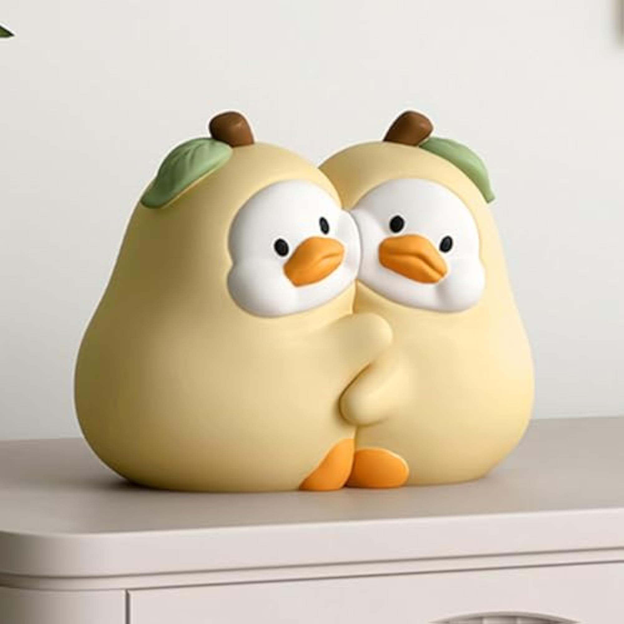 Creative Cute Duck Statues Bookends for Home Decor
