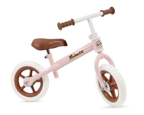 TOIMSA Rider Bike 10" Vintage Rosa para paseos divertidos y seguros en el parque