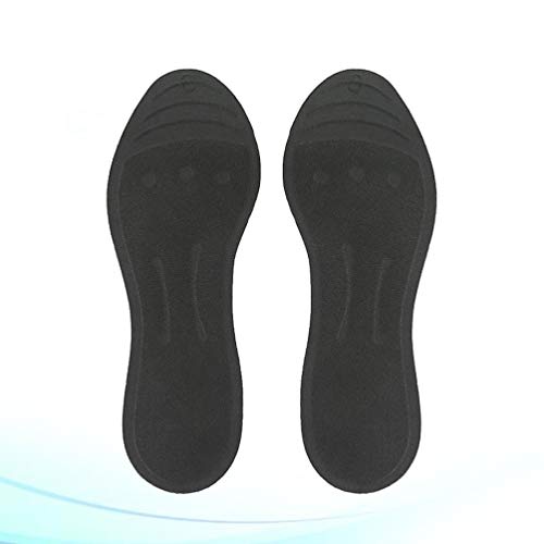 HEALLILY Palmilhas de gel líquido de glicerina para massagem absorvente de suor, almofada para pés à
