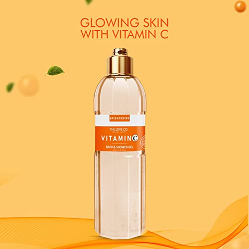 THE LOVE CO. Vitamin C Bath & Shower Gel - Luxury Body Wash For Women & Mens - Shower Gel Women - 100% Vegan - Luxury Beauty - Body Skin Care Products - Image 3