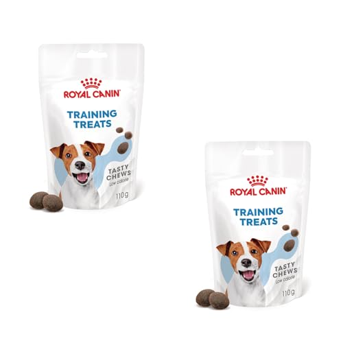 Royal Canin Trainings Treats | Doppelpack | 2 x 110 g | Snacks für Hunde Aller Größen & Rassen | Im praktischen wiederverschließbaren Beutel | Ab dem 6. Lebensmonat | Mit Geflügel