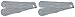 Secure (2 Pairs) Ultra Soft Non Skid Bariatric Slipper Socks, Gray - All Around Tread
