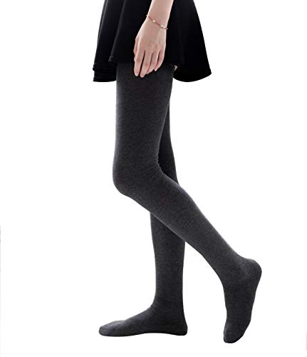Extra Long Thigh High Socks for Girls Womens,Autumn Winter Warm Long Socks,Leg Warmers Over the Knee High Boot Stockings (Gray)